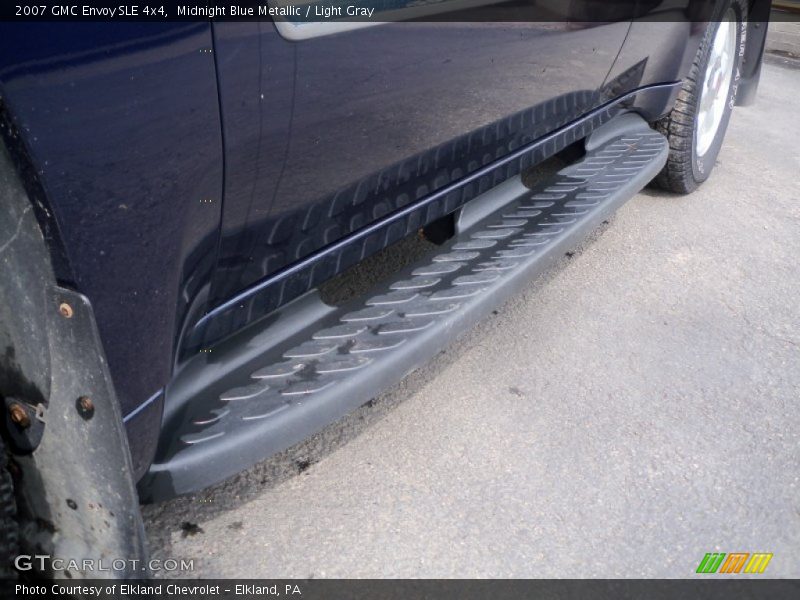 Midnight Blue Metallic / Light Gray 2007 GMC Envoy SLE 4x4