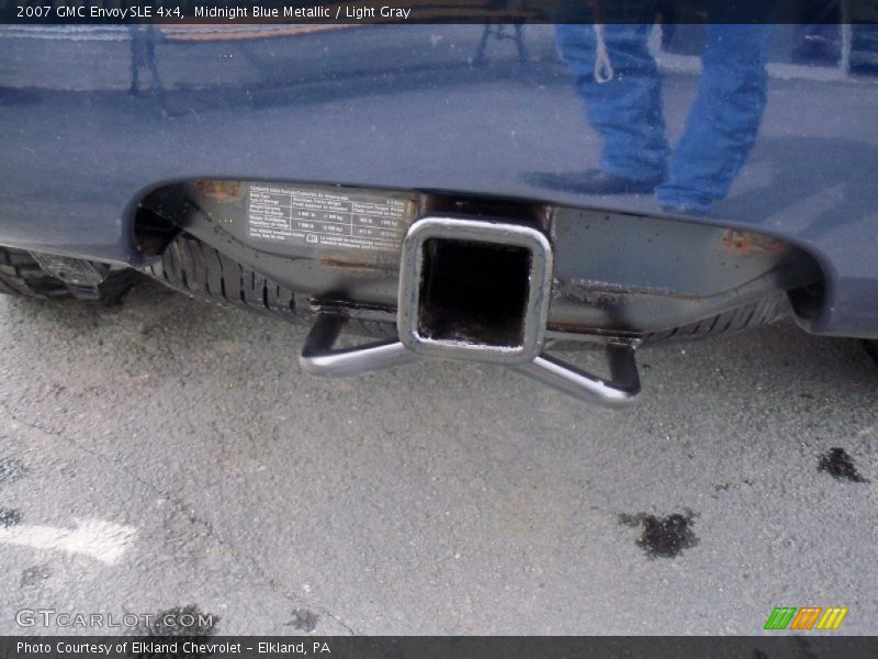 Midnight Blue Metallic / Light Gray 2007 GMC Envoy SLE 4x4