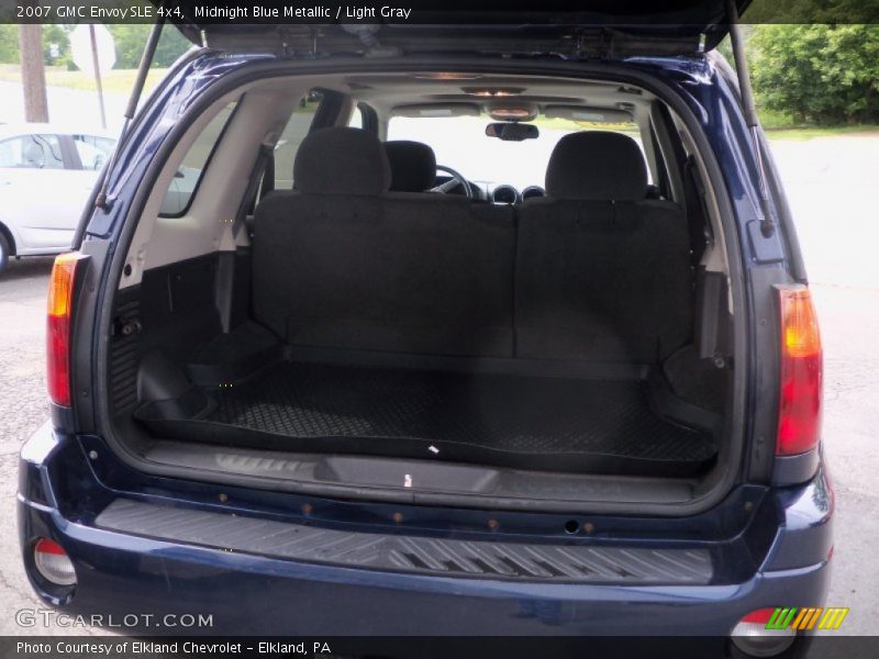 Midnight Blue Metallic / Light Gray 2007 GMC Envoy SLE 4x4