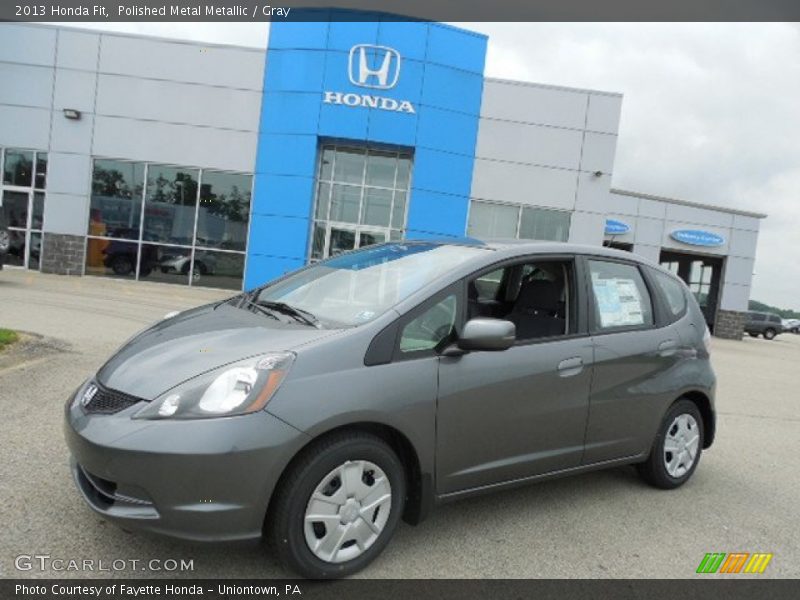 Polished Metal Metallic / Gray 2013 Honda Fit