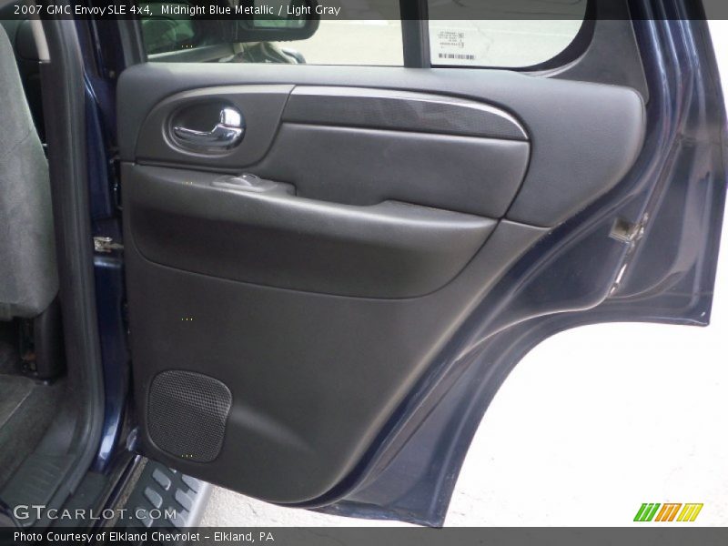 Midnight Blue Metallic / Light Gray 2007 GMC Envoy SLE 4x4