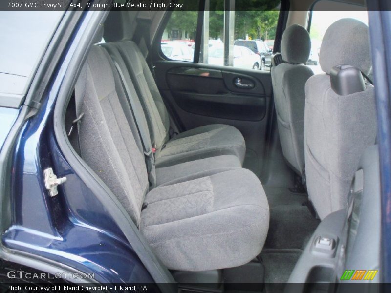 Midnight Blue Metallic / Light Gray 2007 GMC Envoy SLE 4x4