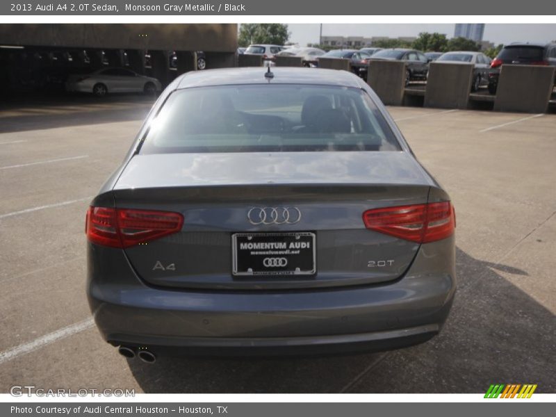 Monsoon Gray Metallic / Black 2013 Audi A4 2.0T Sedan