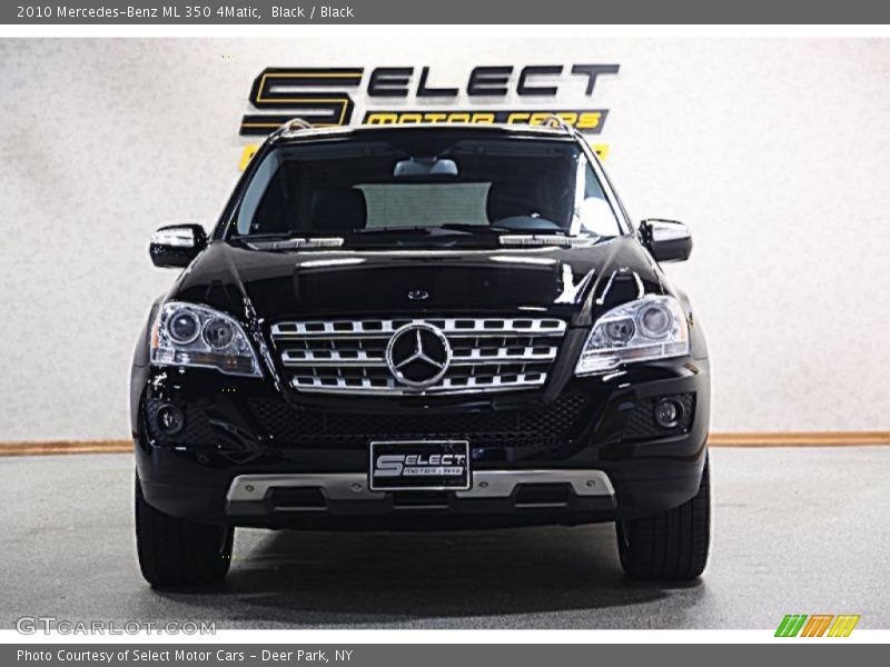 Black / Black 2010 Mercedes-Benz ML 350 4Matic