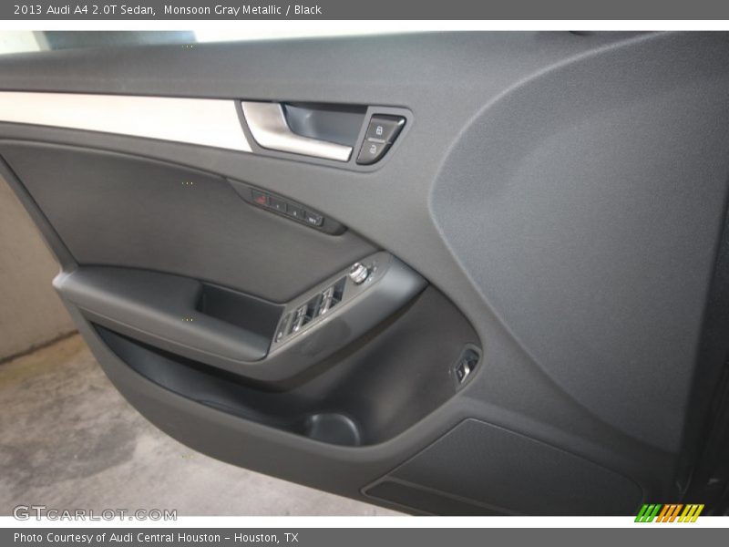 Monsoon Gray Metallic / Black 2013 Audi A4 2.0T Sedan
