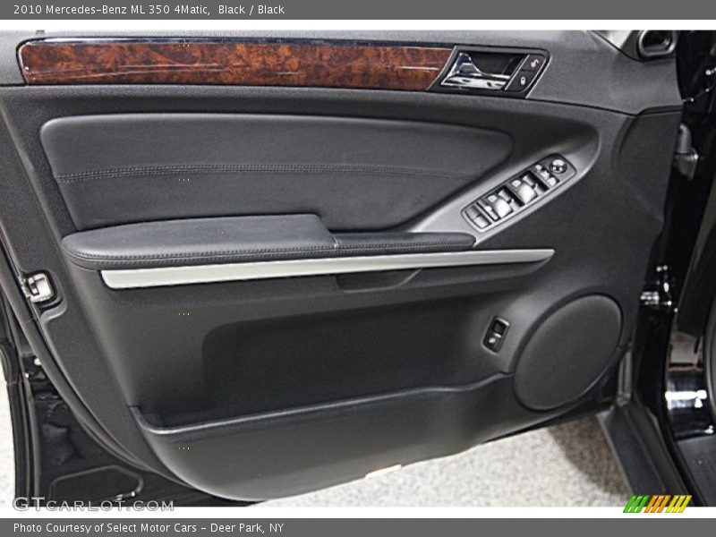 Black / Black 2010 Mercedes-Benz ML 350 4Matic