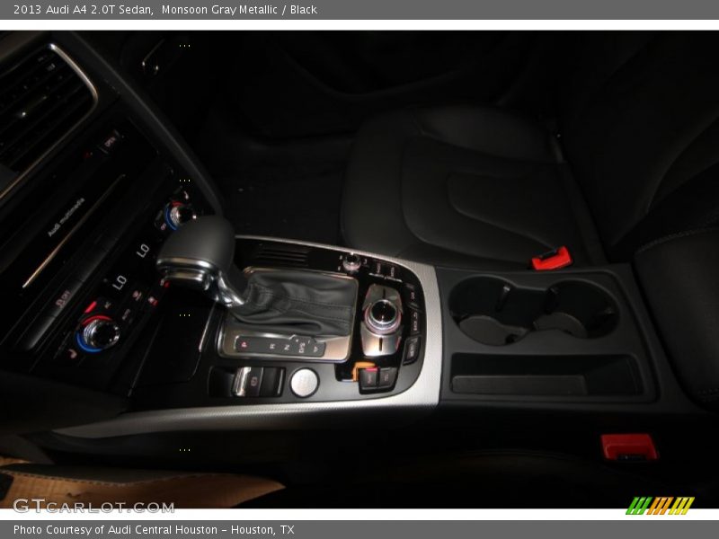 Monsoon Gray Metallic / Black 2013 Audi A4 2.0T Sedan