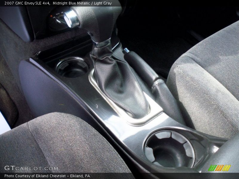Midnight Blue Metallic / Light Gray 2007 GMC Envoy SLE 4x4