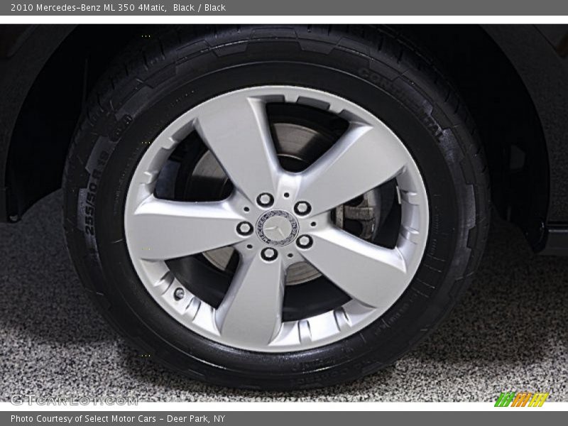 Black / Black 2010 Mercedes-Benz ML 350 4Matic
