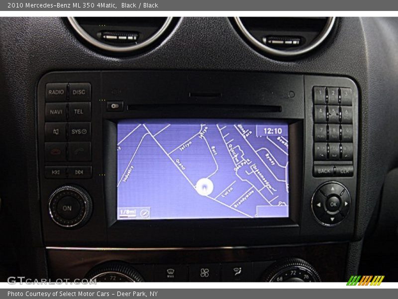 Black / Black 2010 Mercedes-Benz ML 350 4Matic