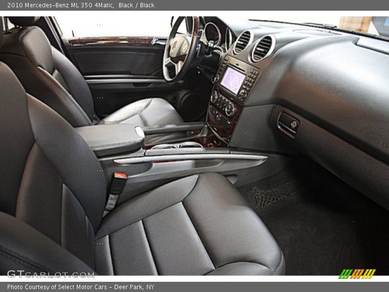 Black / Black 2010 Mercedes-Benz ML 350 4Matic