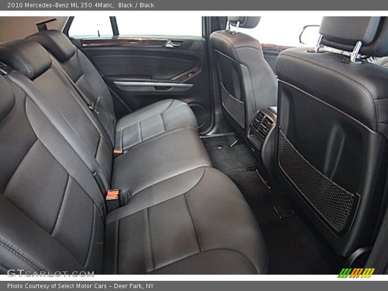 Black / Black 2010 Mercedes-Benz ML 350 4Matic
