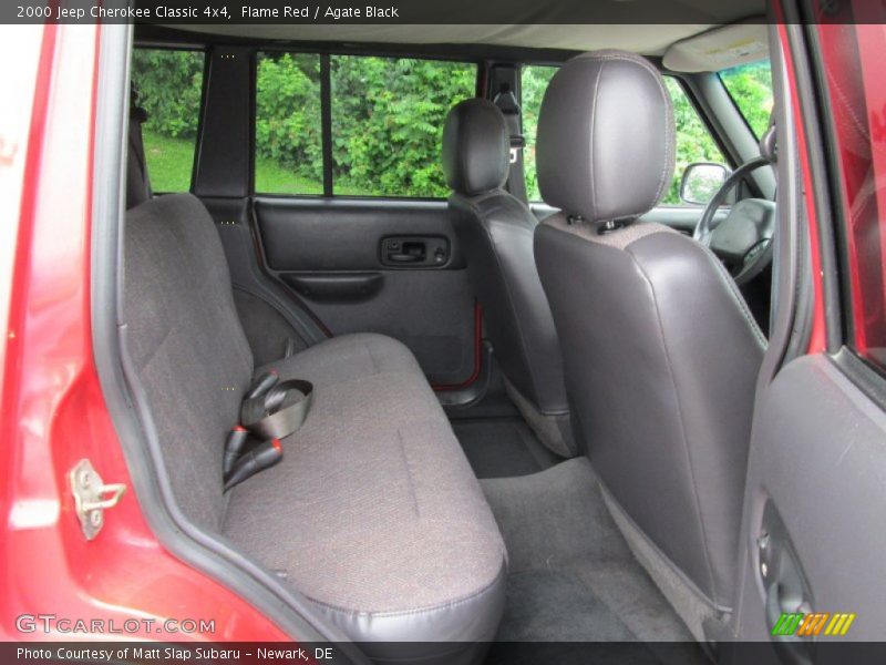 Rear Seat of 2000 Cherokee Classic 4x4