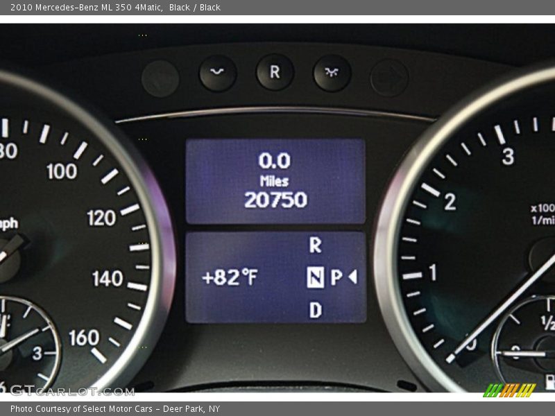 Black / Black 2010 Mercedes-Benz ML 350 4Matic