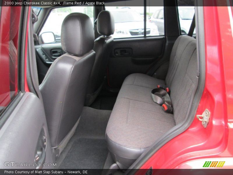 Rear Seat of 2000 Cherokee Classic 4x4