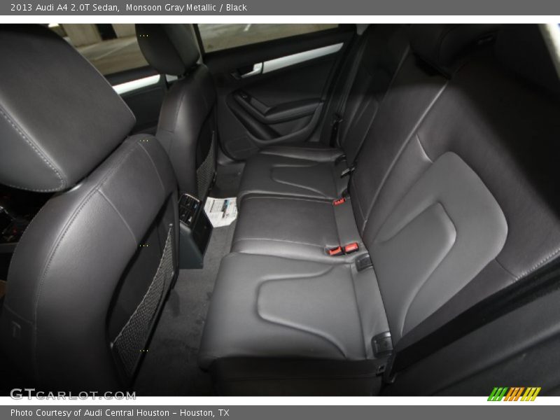 Monsoon Gray Metallic / Black 2013 Audi A4 2.0T Sedan