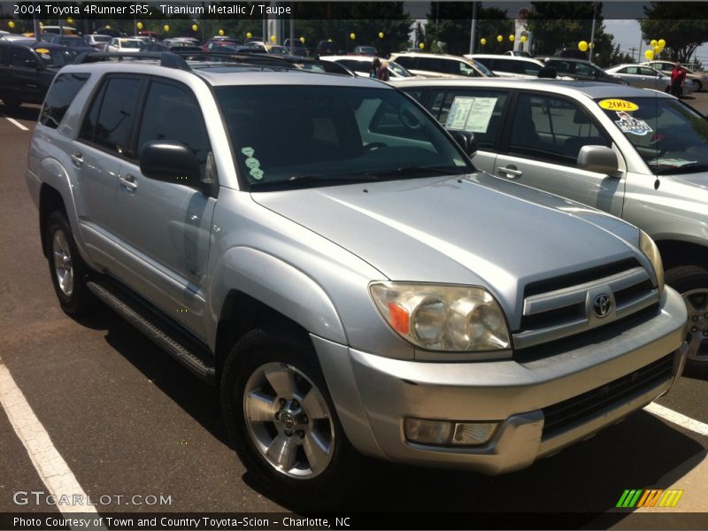 Titanium Metallic / Taupe 2004 Toyota 4Runner SR5