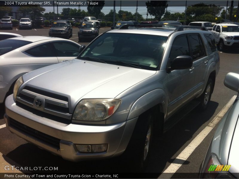 Titanium Metallic / Taupe 2004 Toyota 4Runner SR5