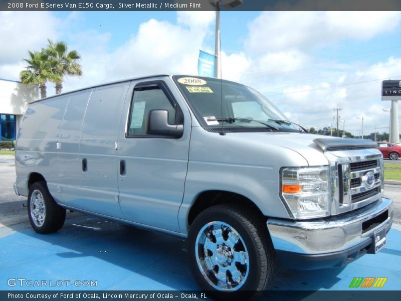 Silver Metallic / Medium Flint 2008 Ford E Series Van E150 Cargo