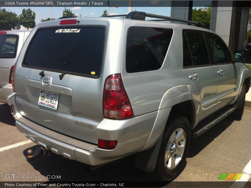 Titanium Metallic / Taupe 2004 Toyota 4Runner SR5
