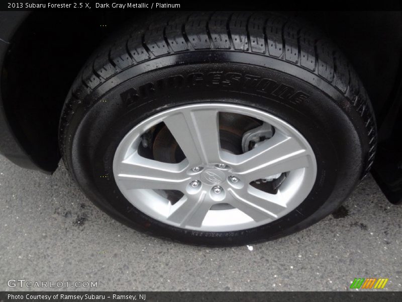 Dark Gray Metallic / Platinum 2013 Subaru Forester 2.5 X