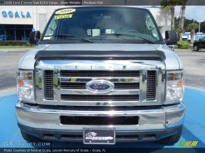 Silver Metallic / Medium Flint 2008 Ford E Series Van E150 Cargo