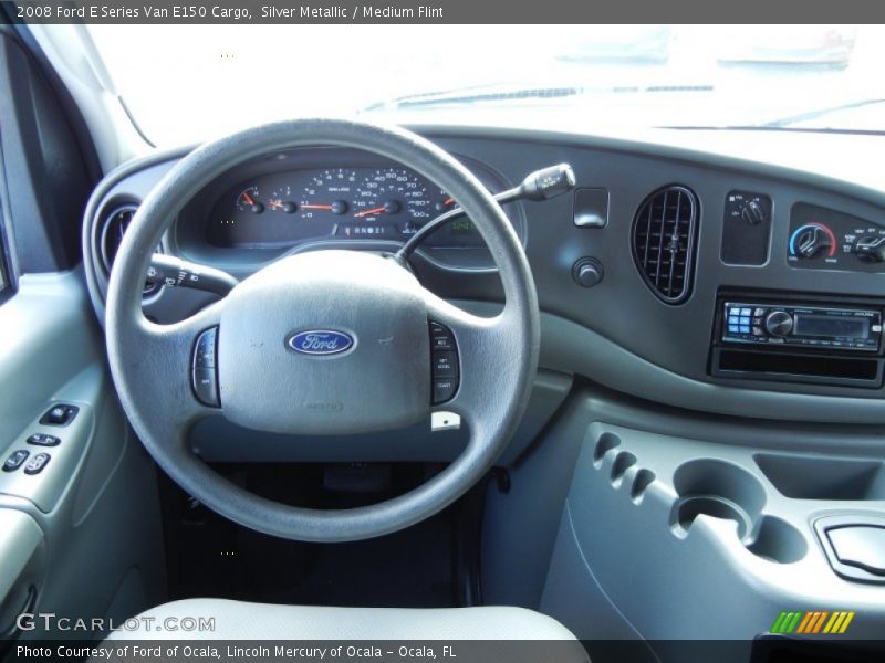Silver Metallic / Medium Flint 2008 Ford E Series Van E150 Cargo