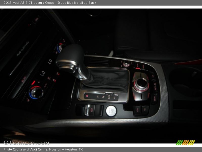 Scuba Blue Metallic / Black 2013 Audi A5 2.0T quattro Coupe