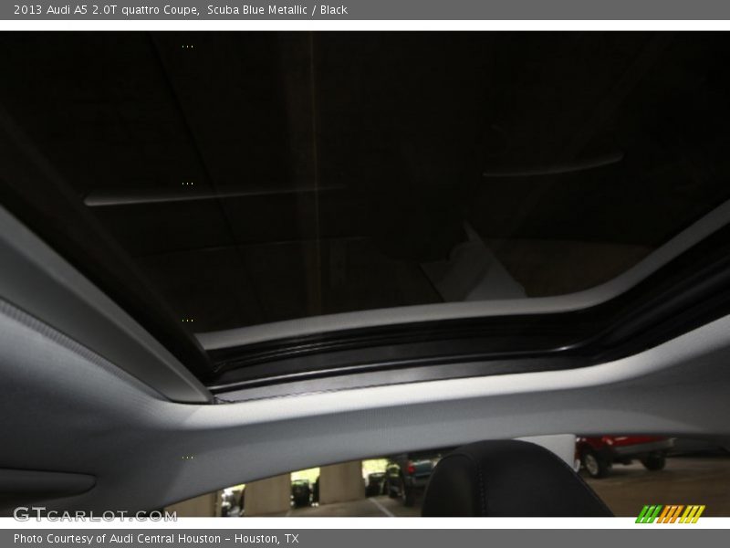 Scuba Blue Metallic / Black 2013 Audi A5 2.0T quattro Coupe