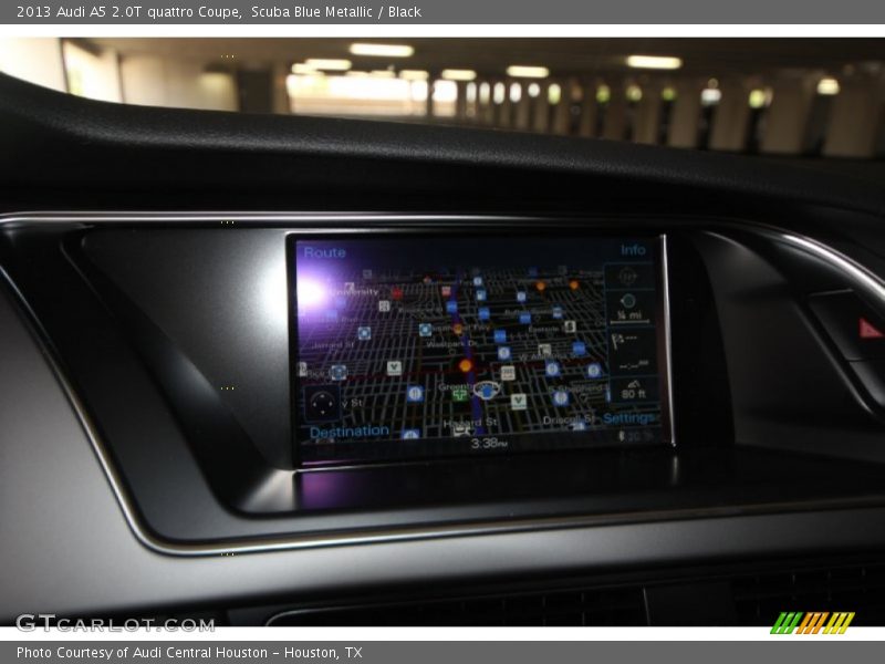 Scuba Blue Metallic / Black 2013 Audi A5 2.0T quattro Coupe