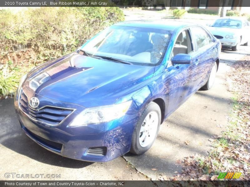 Blue Ribbon Metallic / Ash Gray 2010 Toyota Camry LE