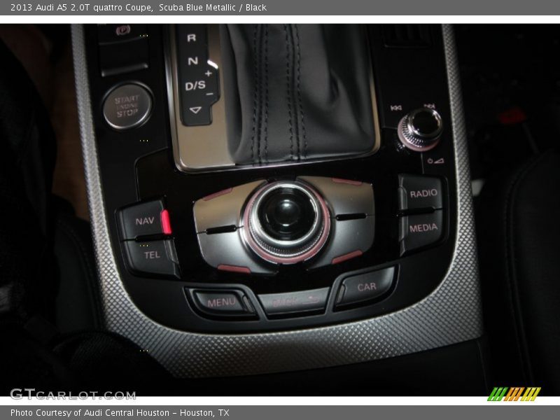 Scuba Blue Metallic / Black 2013 Audi A5 2.0T quattro Coupe