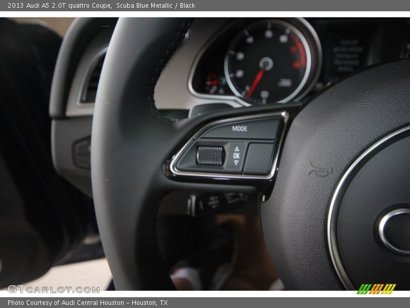 Scuba Blue Metallic / Black 2013 Audi A5 2.0T quattro Coupe