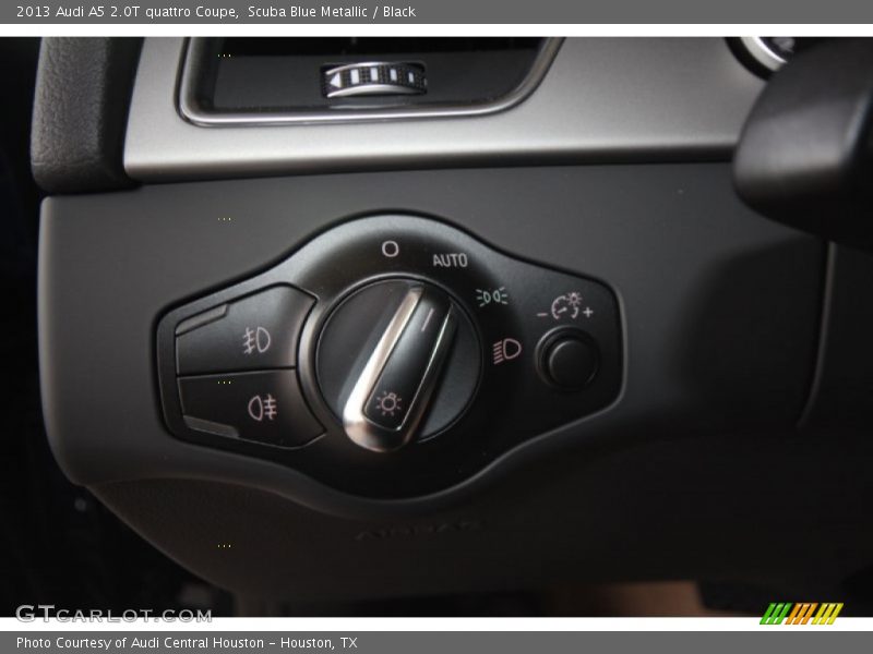 Scuba Blue Metallic / Black 2013 Audi A5 2.0T quattro Coupe