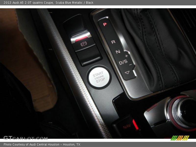 Scuba Blue Metallic / Black 2013 Audi A5 2.0T quattro Coupe
