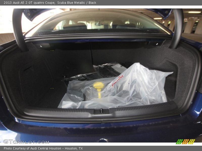 Scuba Blue Metallic / Black 2013 Audi A5 2.0T quattro Coupe
