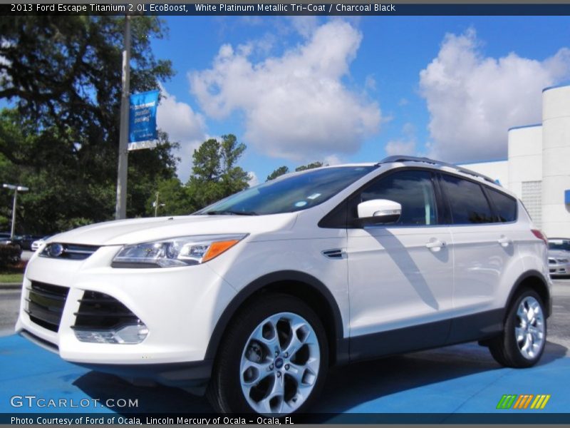 Front 3/4 View of 2013 Escape Titanium 2.0L EcoBoost