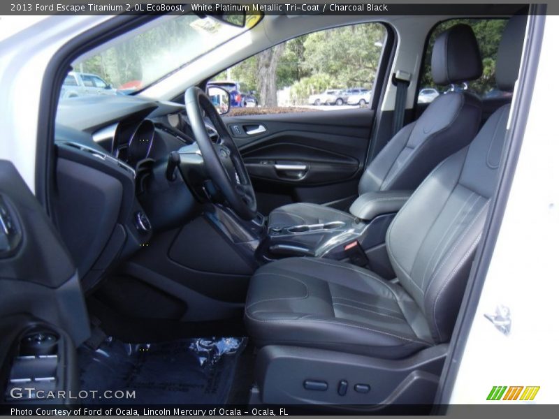 Front Seat of 2013 Escape Titanium 2.0L EcoBoost