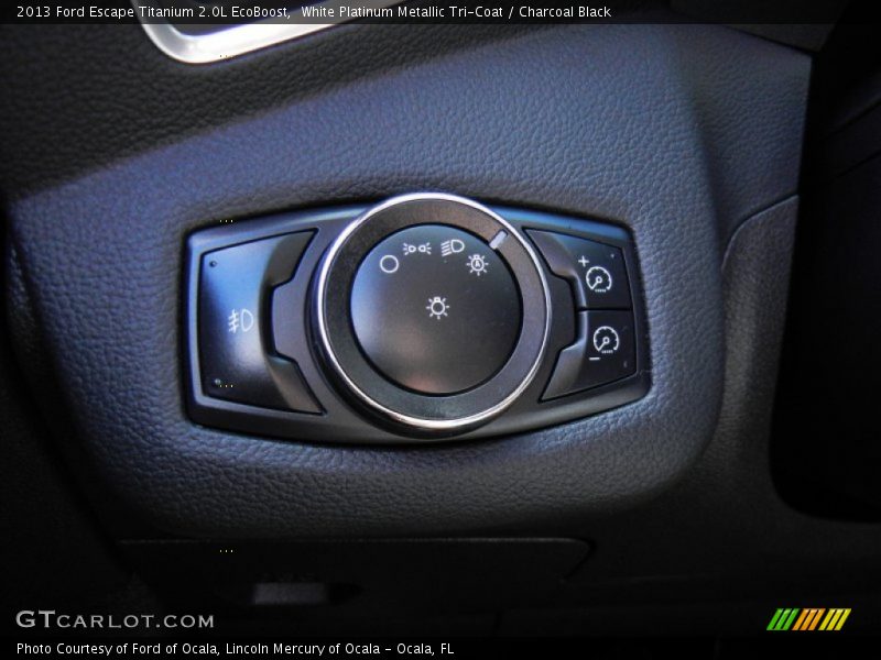 Controls of 2013 Escape Titanium 2.0L EcoBoost