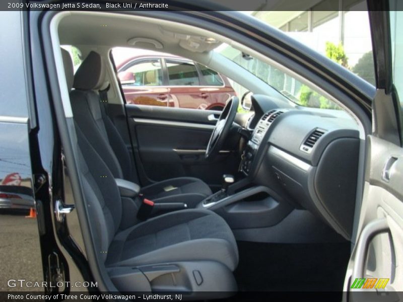 Black Uni / Anthracite 2009 Volkswagen Jetta S Sedan
