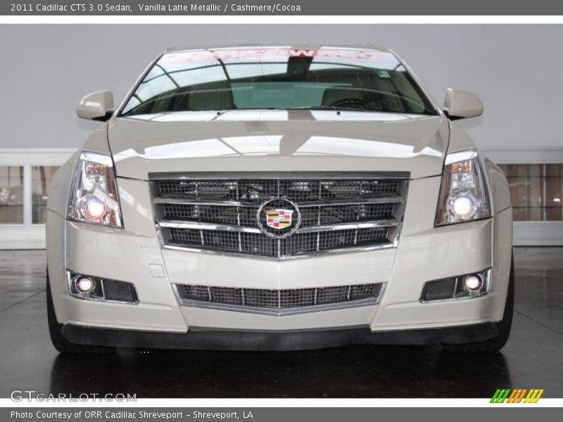 Vanilla Latte Metallic / Cashmere/Cocoa 2011 Cadillac CTS 3.0 Sedan