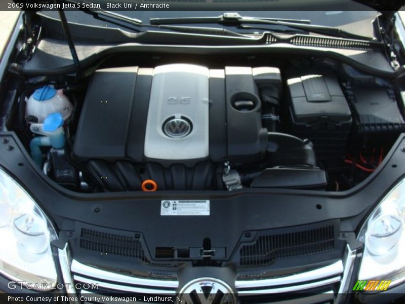 Black Uni / Anthracite 2009 Volkswagen Jetta S Sedan