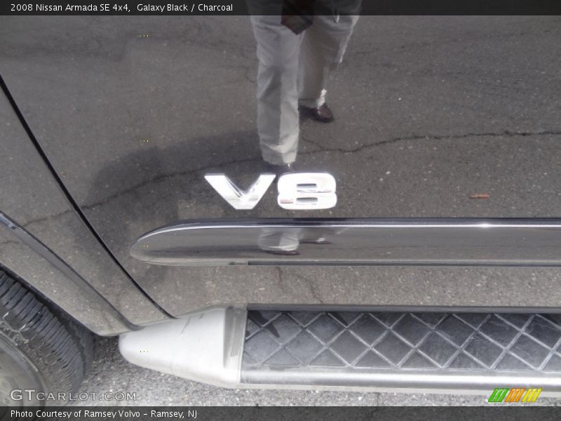 Galaxy Black / Charcoal 2008 Nissan Armada SE 4x4