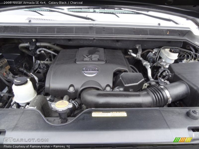 Galaxy Black / Charcoal 2008 Nissan Armada SE 4x4