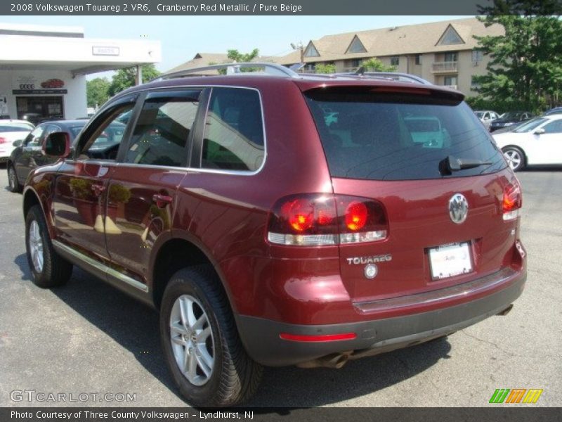  2008 Touareg 2 VR6 Cranberry Red Metallic