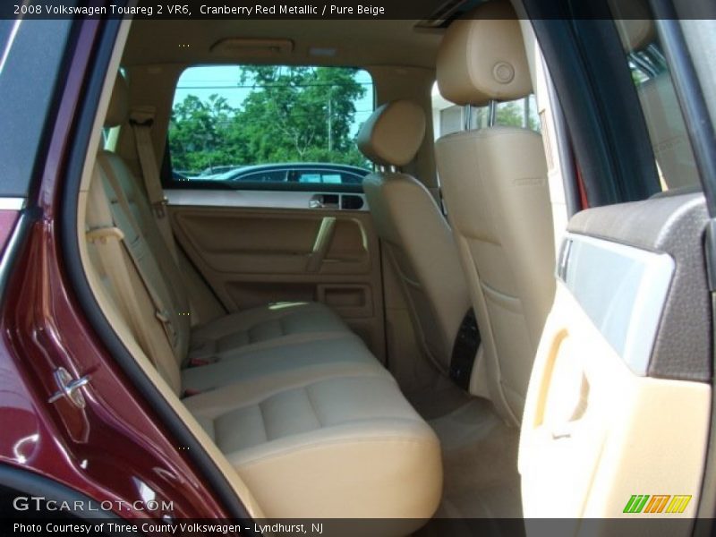 Cranberry Red Metallic / Pure Beige 2008 Volkswagen Touareg 2 VR6