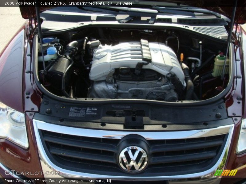 Cranberry Red Metallic / Pure Beige 2008 Volkswagen Touareg 2 VR6