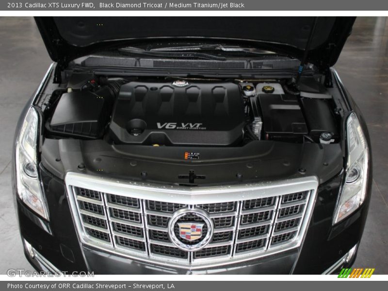 Black Diamond Tricoat / Medium Titanium/Jet Black 2013 Cadillac XTS Luxury FWD