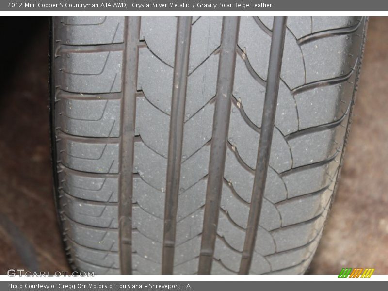 Crystal Silver Metallic / Gravity Polar Beige Leather 2012 Mini Cooper S Countryman All4 AWD