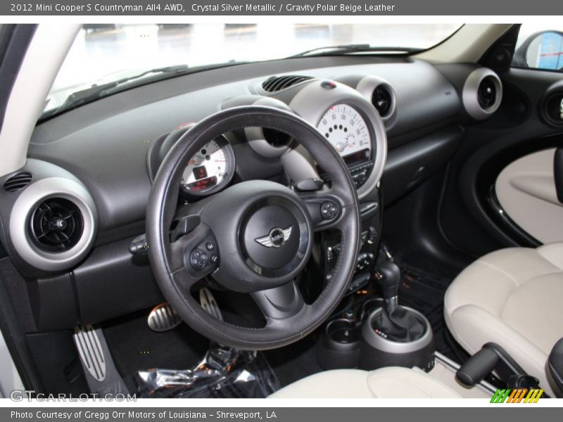 Dashboard of 2012 Cooper S Countryman All4 AWD